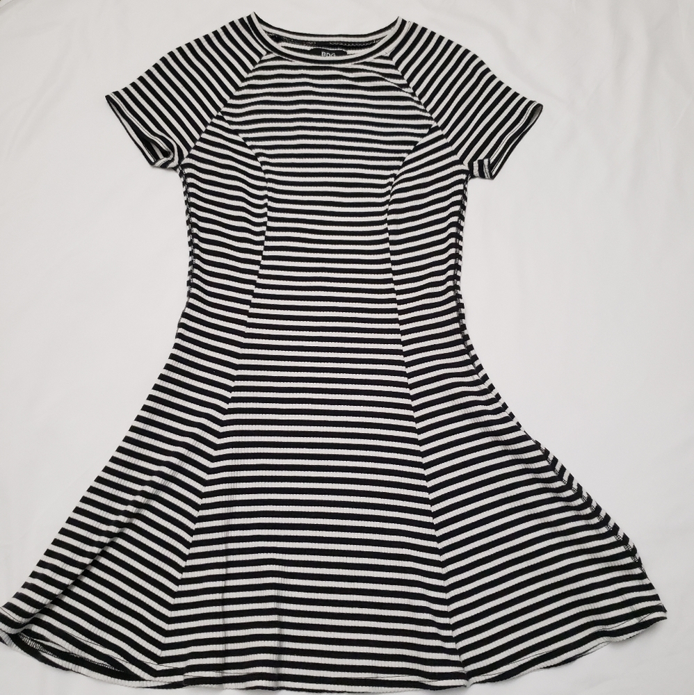 BDG striped skater dress
